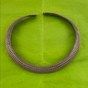 Silver Mesh Collar